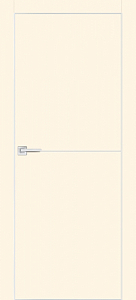 Товар Межкомнатная дверь П-19 ал. молдинг Хром Магнолия